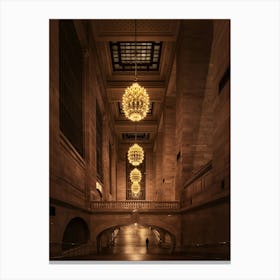 New York, New York City,Nyc,Art Work, Photo,Colorful,Streetphotograpy,Grand Central Station Canvas Print