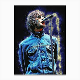Spirit Of Liam Gallagher 2 Canvas Print