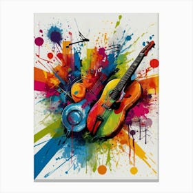 Guitar Canvas Print Canvas Print