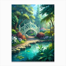 Fairy Garden 1 Canvas Print