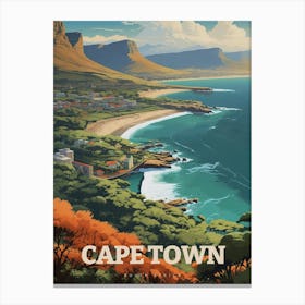 Cape Town Travel South Africa Canvas Print