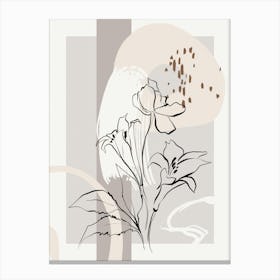 Vie Simple No 62 Canvas Print