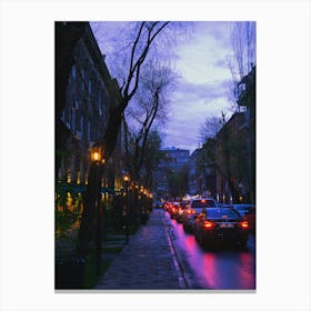 City At Night 2 Canvas Print