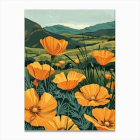 Poppies 53 Canvas Print