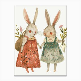 Little Bunnies 1 Canvas Print