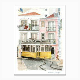 Lisbon Tram, Portugal Canvas Print