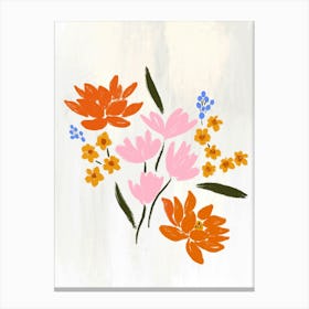 Floral Bouquet Canvas Print