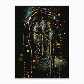 Woman With Dreadlocks Canvas Print