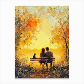 Romance And Love Canvas Print