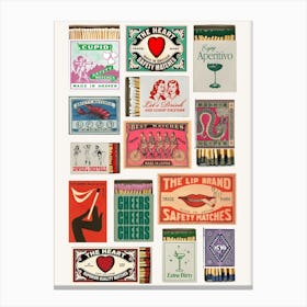 Matchboxes 1 Canvas Print