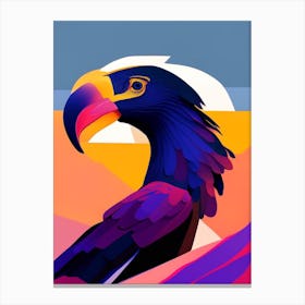 California Condor Pop Matisse Bird Canvas Print