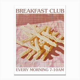 Breakfast Club Cheese Straws 1 Canvas Print