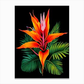 Bird Of Paradise 2 Canvas Print