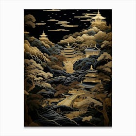 Japanese Landscape Painting 5 Canvas Print