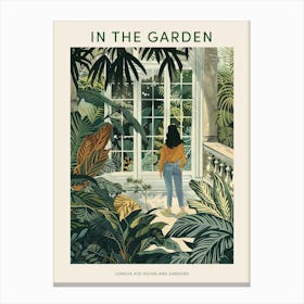 In The Garden Poster Longue Vue House And Gardens Usa 1 Canvas Print
