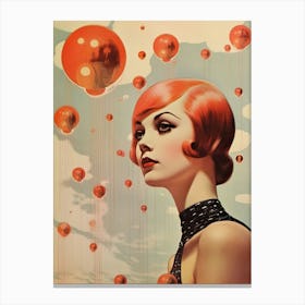 Vintage Eclectic Kitsch 1 Canvas Print