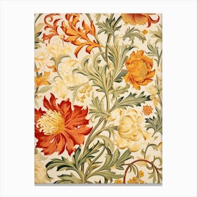 Floral Wallpaper 36 Canvas Print