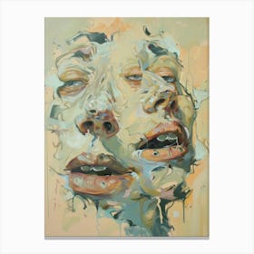 'Faces' 5 Canvas Print