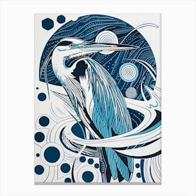 Blue Heron 13 Canvas Print