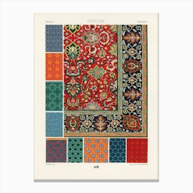 Persian Pattern, Albert Racine 4 Canvas Print