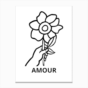 Amour 1 Canvas Print