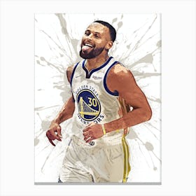Stephen Curry Golden State Warriors 1 Canvas Print