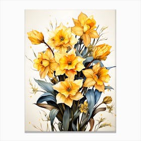 Sculpted Botanicals Canvas Print