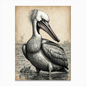 Pelican 2 Canvas Print