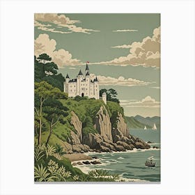 The Cliff Castle Canvas Print