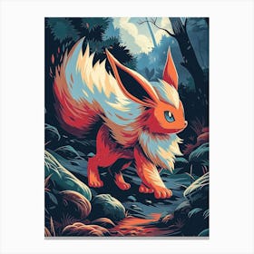 Pokemon Eevee 3 Canvas Print