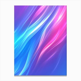 Abstract Wavy Background Canvas Print