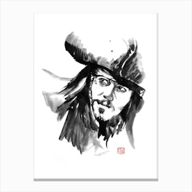 Jack Sparrow Canvas Print