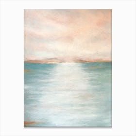 Pastel painting 'Sunset', Aga Szafranska Canvas Print