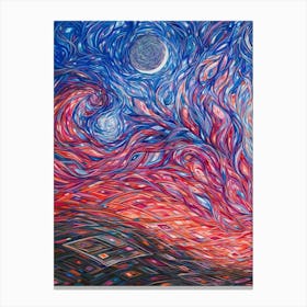 Starry Night 6 Canvas Print