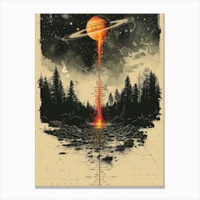 Saturn 9 Canvas Print