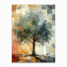 Abstract Tree 3 Canvas Print