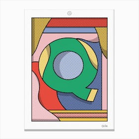 The Letter Q Canvas Print