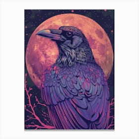 Raven 4 Canvas Print