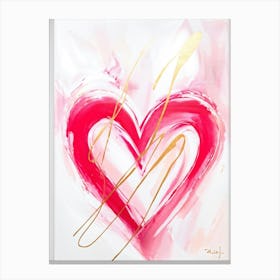 Heart Of Gold 3 Canvas Print