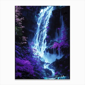 Great Japanese waterfall Canvas Print