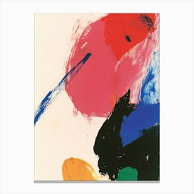 'Colors' Minimal Abstract Painting Canvas Print