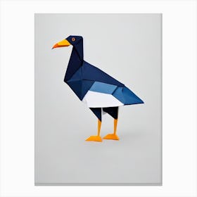 Albatross 2 Origami Bird Canvas Print
