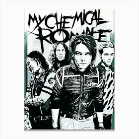 My Chemical Romance band music 4 Canvas Print