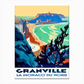 Grandville, Monaco Of The North Canvas Print