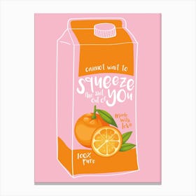Freshly Squeezed Canvas Print