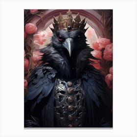 Crow King 1 Canvas Print