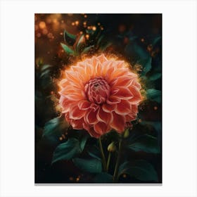 Dahlia 1 Canvas Print