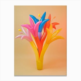 Dreamy Inflatable Flowers Kangaroo Paw 1 Canvas Print