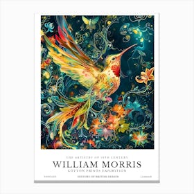 William Morris Exhibitions Birds Series 32 Canvas Print