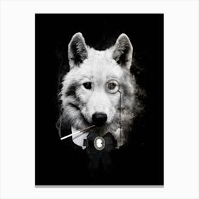 Classic Wolf Canvas Print